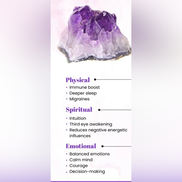 100% Soy Wax Candle Corner Decorative Candle Lavender with amethyst stones. - Picture 4 of 4